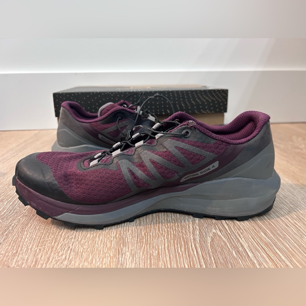 Salomon Women's Size 7.5 Sense Ride 4 Trail Running Shoes